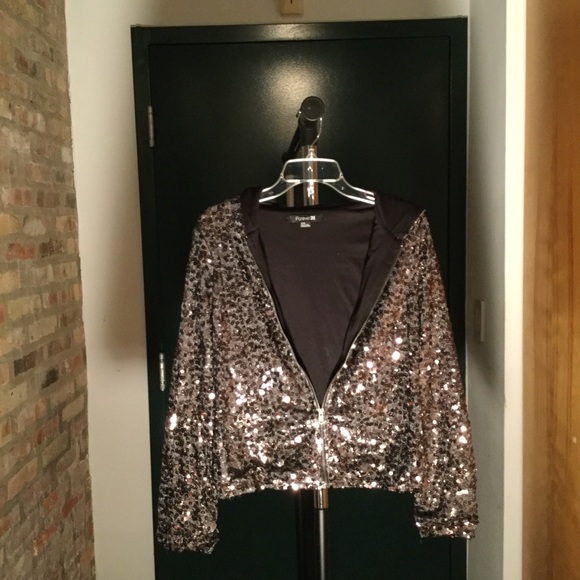 Forever 21 Tops - Sequin Hoodie
